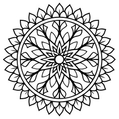 Sacred Tree of Life Mandala Vector