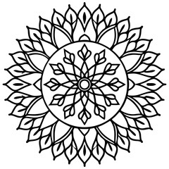 Sacred Tree of Life Mandala Vector