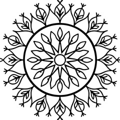Sacred Tree of Life Mandala Vector