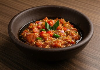 Dabu-Dabu Sambal – Colorful Spicy Tomato Relish from North Sulawesi