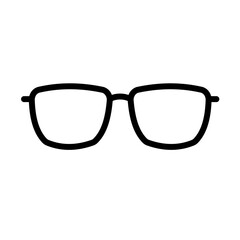 Fototapeta premium Vintage glasses – vector icon