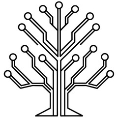 Tech Tree Vector Design