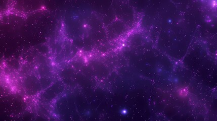 Vibrant Cosmic Structure Illuminated by Purple and Pink Hues Showcasing the Beauty of the Universe During a Breathtaking Celestial Event