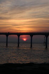 Fototapeta premium sunset at the beach