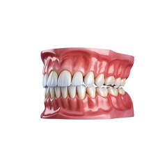 Obraz premium Understanding dental health a visual guide to teeth anatomy and oral hygiene for a healthy smile