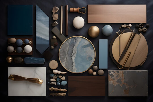 Vintage Watchmaker Tools Gears Steampunk Precision Flat Lay