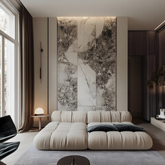 Luxury Modern Bedroom Interior Design Art Minimalist Chic Decor