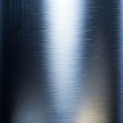 Striking Brushed Silver Texture Background, Showcasing Mirrored Metal Reflections and Captivating Industrial Aesthetics