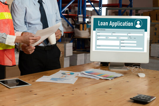 Online loan application form for modish digital information collection on the internet network