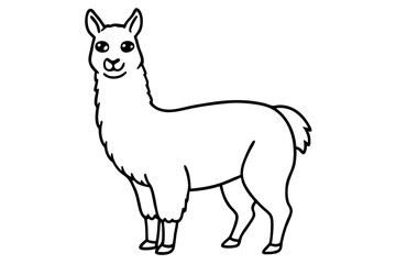 Paca Line Art Vector Design