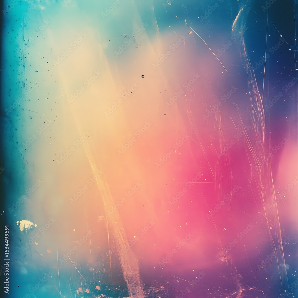 Wall mural abstract colorful background with a diagonal gradient from pink to blue