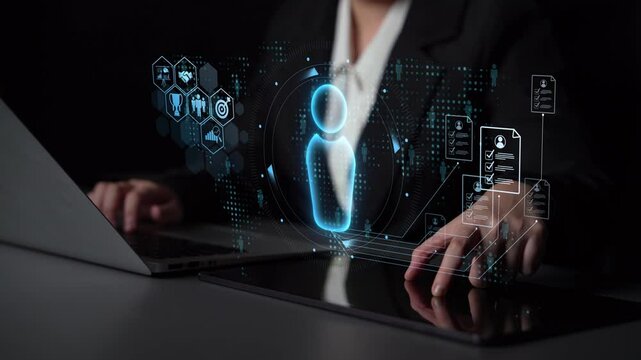 Digital recruitment and online hiring, virtual headhunting, smart recruitment platforms, talent acquisition solutions, and digital HR tools for modern workforce management. Muxer