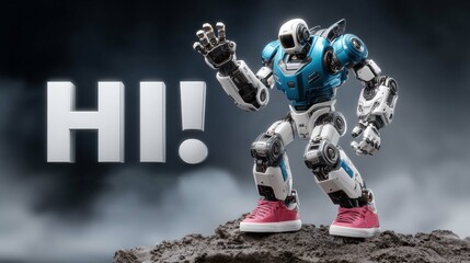 Innovative Humanoid Robot with Advanced AI and Mobility Features