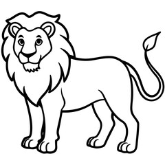 Lion Essence Line Art