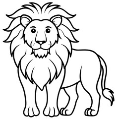 Lion Essence Line Art