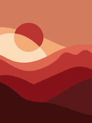 Abstract vibrant vector background wallpaper, 