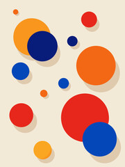 Abstract vibrant vector background wallpaper