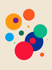 Abstract vibrant vector background wallpaper