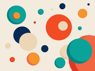 Abstract vibrant vector background wallpaper