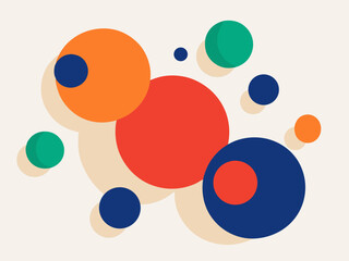 Abstract vibrant vector background wallpaper