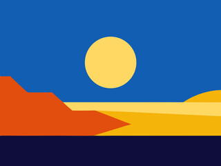 Abstract vibrant vector background wallpaper