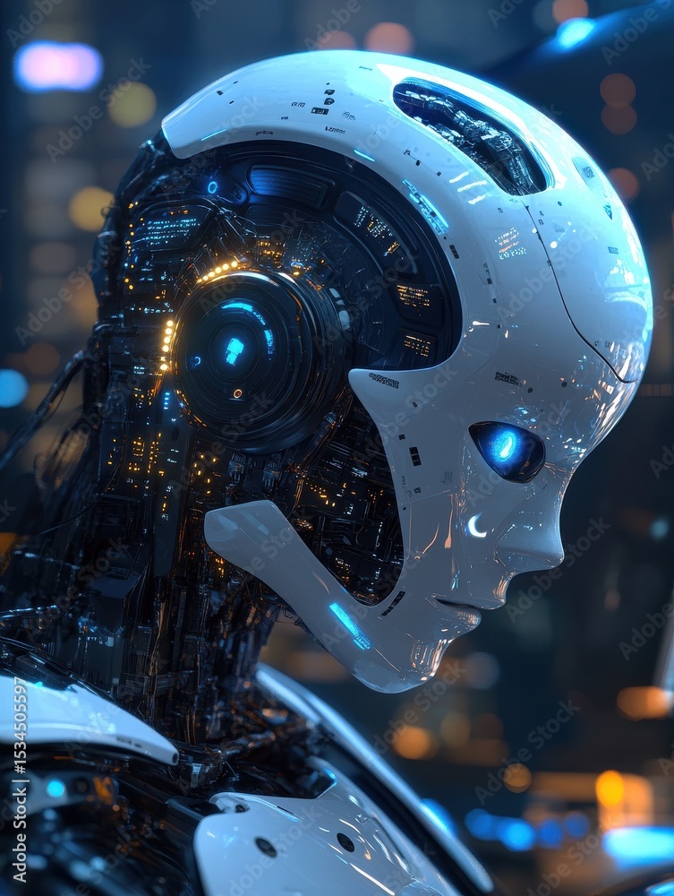 Poster ai chatbots working and chatting in computer, generative ai. artificial intelligence. illustration