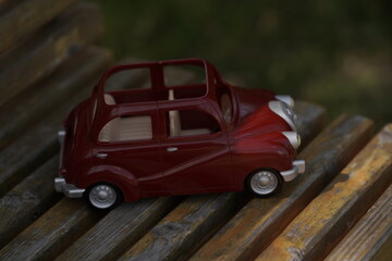 Fototapeta premium car on the road