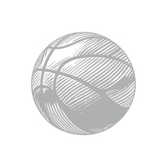 Ball hand-rawn illustration