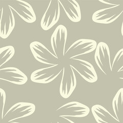 Botanical Beauty: Seamless Pattern of Exotic and Colorful Flowers