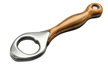 An elegant bottle opener ready for a celebration a symbol of gathering with loved ones on transparent background