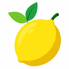 Simple Sweet Lemon Illustration