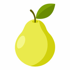 Simple Japanese Pear Vector