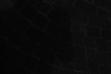 Processed collage of luxury pattern of black marble texture. Background for banner, backdrop or texture for 3D mapping. Panorama of Dark grey black slate background or texture. Black granite slabs
