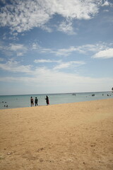 Pasikuda Beach, Batticaloa, Sri Lanka.