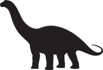 Diplodocus Vector Silhouette