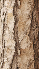 Obraz premium seamless light brown bark wallpaper. realistic,