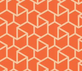 Abstract chevron with triangles seamless pattern -vector eps8