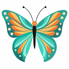Minimal Butterfly Vector on White