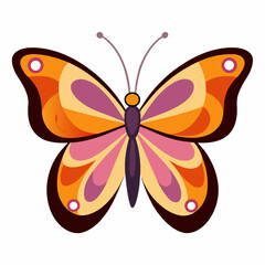 Minimal Butterfly Vector on White