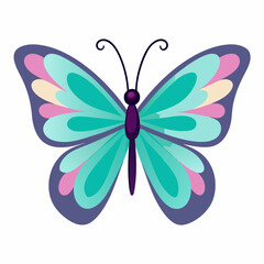 Minimal Butterfly Vector on White