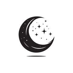 Crescent Moon Vector (2).eps