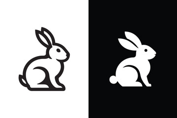 simple rabbit logo