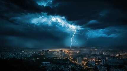 City storm