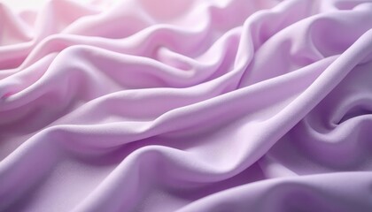 Obraz premium Lavender Silk Fabric Draped Texture
