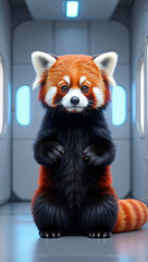 Obraz premium Red panda image