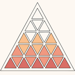 Triangular Gradient Seamless Texture