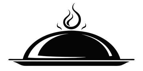 Fototapeta premium Hand and Tray icon design