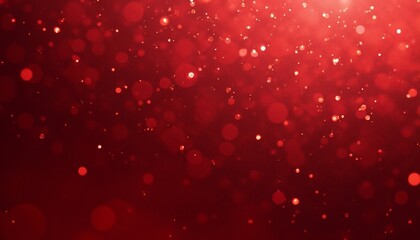 Red Bokeh Light Abstract Background