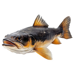 Fototapeta premium Bowfin isolated on transparent background.