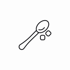 sugar cubes icon sign vector